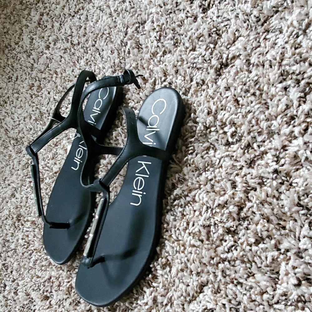 Black sandals